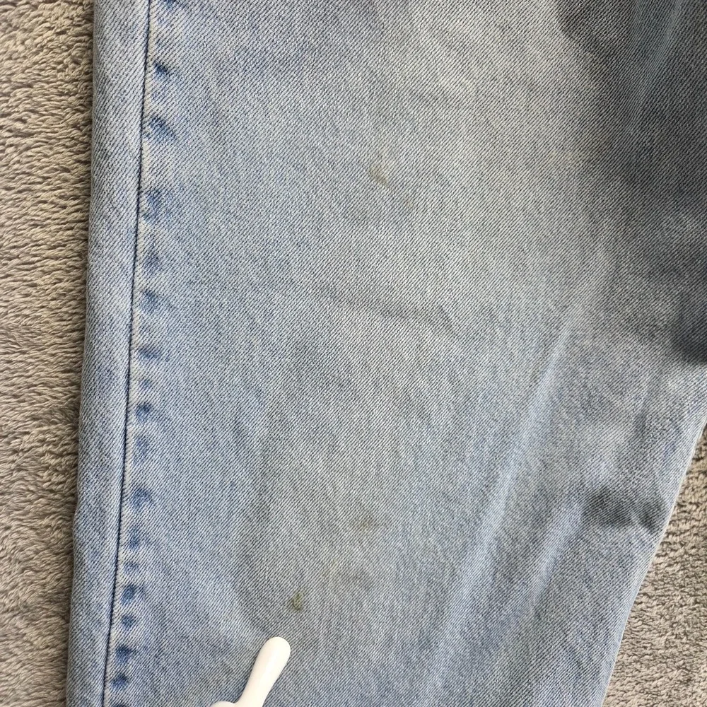 Vintage Levis 550 Jeans Mens 38X30‎ Relaxed Tapered Light Wash 90s Denim